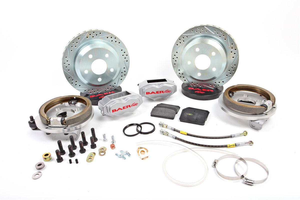 1960-1969 Lincoln Baer 12" Rear SS4 Brake System with Park Brake
