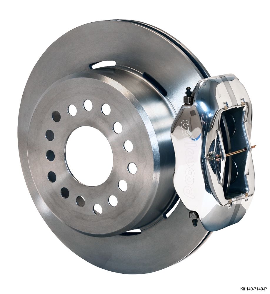 Ford 9" Wilwood Forged Dynalite 4 Piston Rear Parking Brake Kits