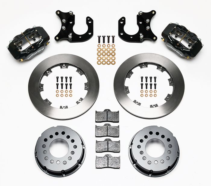 Lincoln OEM Rearend Forged Dynalite Pro Series Rear Brake Kit