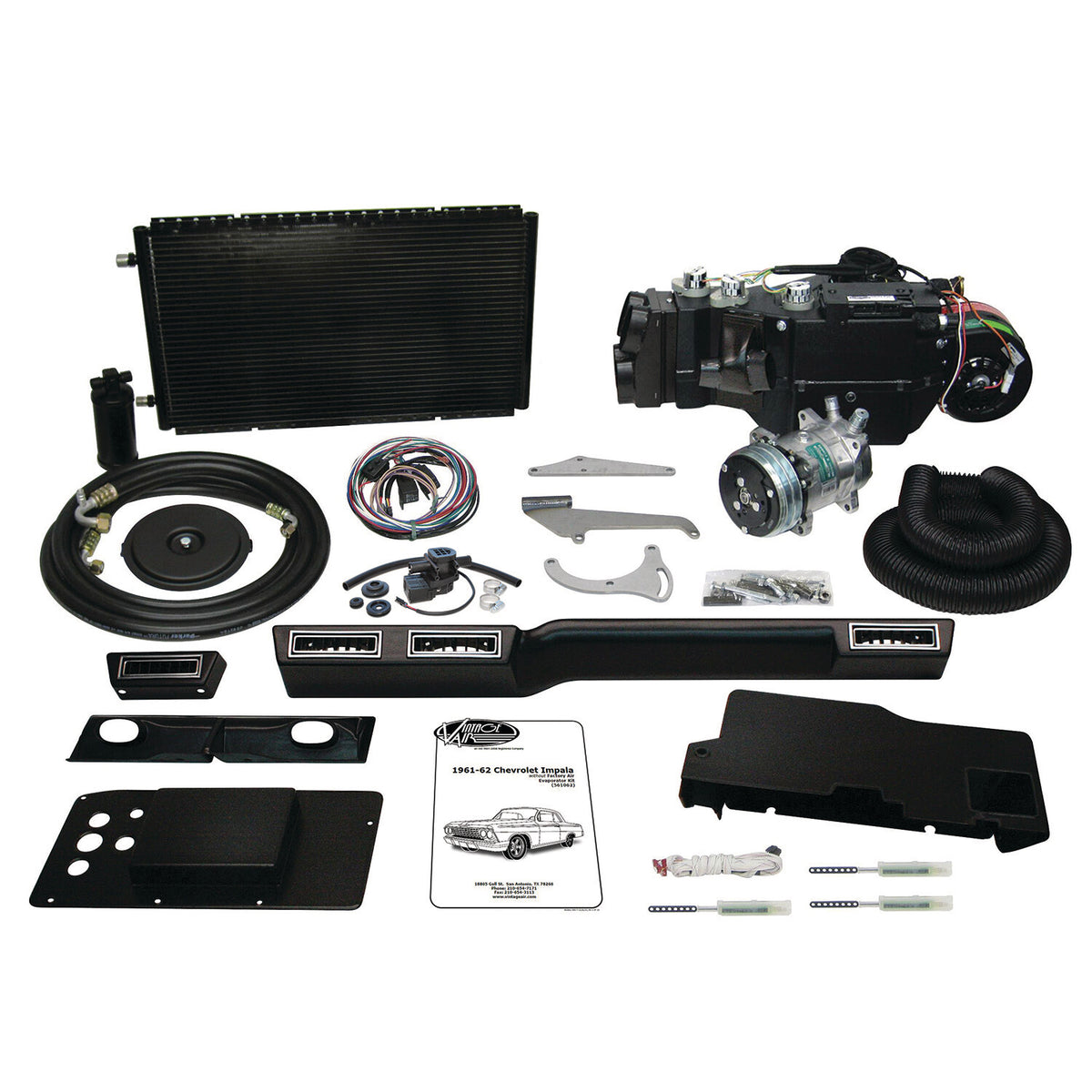 1963 Chevrolet Impala wo Factory Air SureFit™ Complete Kit