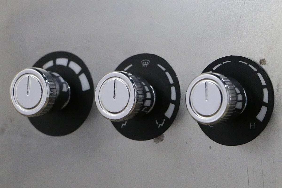 Restomod Air Stealth Classic A/C Controls